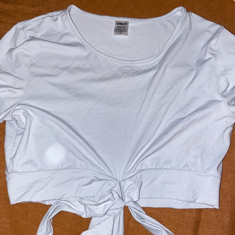 Alphalete Tie Top